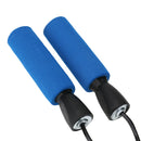 Adjustable Sports Skipping Rope Fitness Ball Bearing Jumping Rope (Blue)