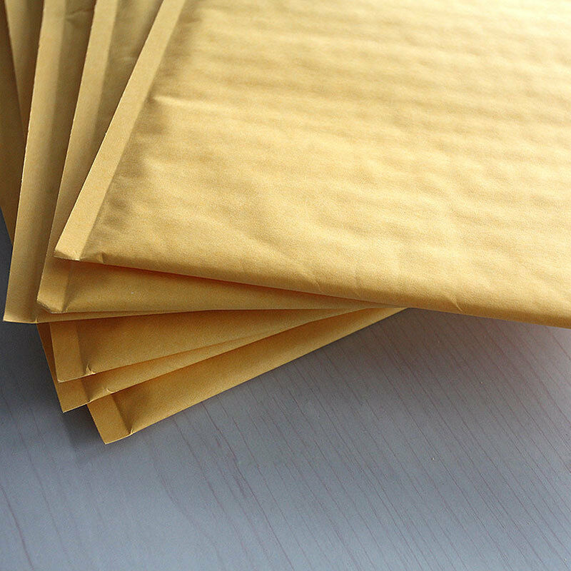 250*300+40mm Kraft paper Bubble Bag Padded Envelopes Mailers Yellow Bag`A Bj