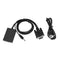 VGA to HDMI Male to Female 1080P Adapter Converter w/USB Power Supply Cable #gib