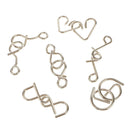 Set of Different Shape Puzzle Kids Thinking Skills Developemental Adults Play