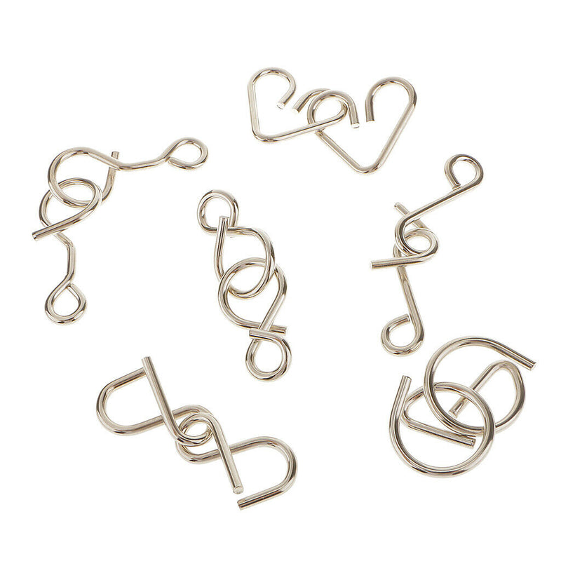 Set of Different Shape Puzzle Kids Thinking Skills Developemental Adults Play