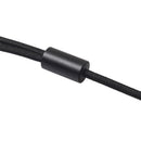 Durable Braided Copper Core 3.5mm To 2 RCA Splitter Cable Wire Cord 50cm
