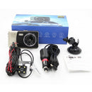 4 Lcd Ips Dual Lens Car Dash Cam Fhd 1080P Dashboard Camera 170 Driving Dvr