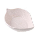 Leaves Shape Baby Kids Dish Bowl Wheat Straw Soy Sauce Dish Rice Bowl Plate G3E6