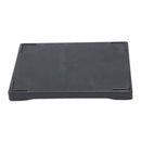 Rectangular plastic tray of restaurant service fast food pizzeria dinner M3B5