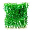 Aquarium Fish Tank Grass Plants Ornament Decor, 10-Piece, Green R7P6