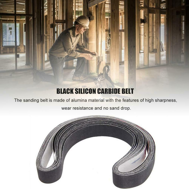 15PCS/SET 25*760MM Sanding Belts 600 800 1000 Grit Aluminum Oxide Belt Sander