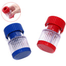 2 In 1 Pill Crusher Storage Pot Grinder Medicine Tablet Divider Portable  3C