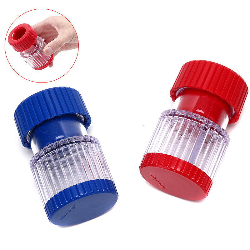 2 In 1 Pill Crusher Storage Pot Grinder Medicine Tablet Divider Portable  3C