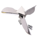 Stainless Steel Bird Pigeon Crow Deterrent Garden Repeller Scarer W Fh