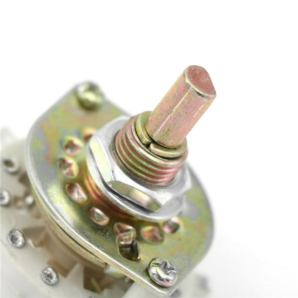 1Pcs Plastic Knob 2P5T 2 Poles 5 Position Band Channel Rotary Switch A.AU