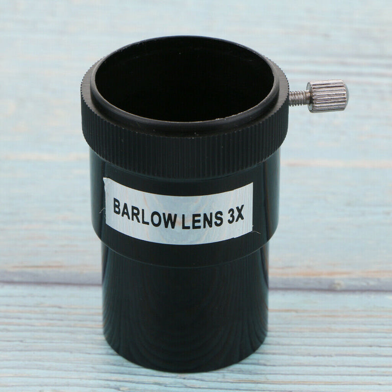 1.25inch Barlow Lens Astronomy Telescope Eyepiece for Celestron Accessory, Black