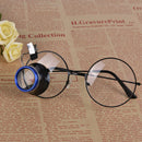 Clip-On Eye Loupe Eyeglass Magnifier Magnifying Lens Watchmakers Repair Tool OZ
