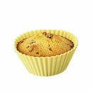 12PCS Silicone Cake Muffin Chocolate Cupcake Bakeware Mould Z8D8 Cup Lot Ba O1K1