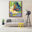 Butterfly Cartoon Animal 5D Diy Diamond Painting Full Square Rhinestones Pi J7E3