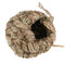2 Style Handmade Straw Small Pet Bird Nest Pocket Birdhouse Hatch Rest Hut