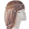 Boho Tassel Crystal Leaf Metal Headband Head Piece Hair Band Chain Jewelry