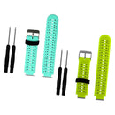 2 Pcs Replacement Bands for Garmin Forerunner 220 230 235 620 630 735 Fitness