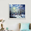 Full Drill Snow Scene 5D Diamond DIY Painting Craft Home Decor