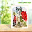 5D DIY Full Drill Diamond Painting Animals Embroidery Craft Kits Decor (10)