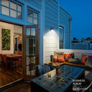 Waterproof Solar Light Wall Lamp Outdoor Garden Street Security Yard Path H
