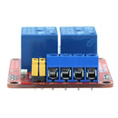 5V 2 Channel Relay Module with Optocoupler Isolation High/Low Level Trigger
