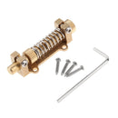 Brass Electric Guitar Tremolo Stabilizer Stopper with Screws Wrench, Golden