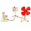 DIY Manual Crank Generator Power Lamp Science Educational Physics Teaching