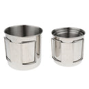 4pcs Stainless Steel Cups Shatterproof Pint Drinking Cups Metal Drinking Glasses