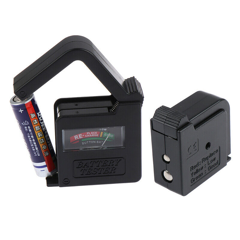 Battery Tester Battery Capacity Checker For AA AAA 9V 1.5V Button Cell Batte Ew