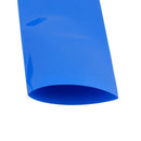 40mm Flat Width 10M Length PVC Heat Shrink Tube Blue for 18650 Battery Pack X6D6