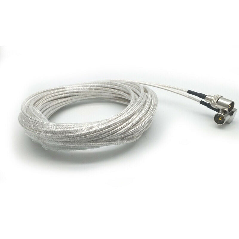 3X(RG316 SMA Cable High Temp Coaxial Cable, SMA Male to SMA Right Angle Mal