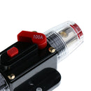 2PCS 12V-24V Car Audio Inline Manual Reset Circuit Breaker Fuse Switch 100A
