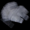 50PCS Wedding Favor Box Plastic Sweet Transparent PVC Cube Gift Candy Bag Sm- OZ