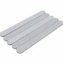 50 x Nail Files 100/180 Grey Round Double Side Grit Nail Art Tools Manicure