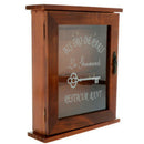 Wooden Key Box Cabinet Wall Mounted Keys Hooks Storage Holder With 6 HooksS Hn