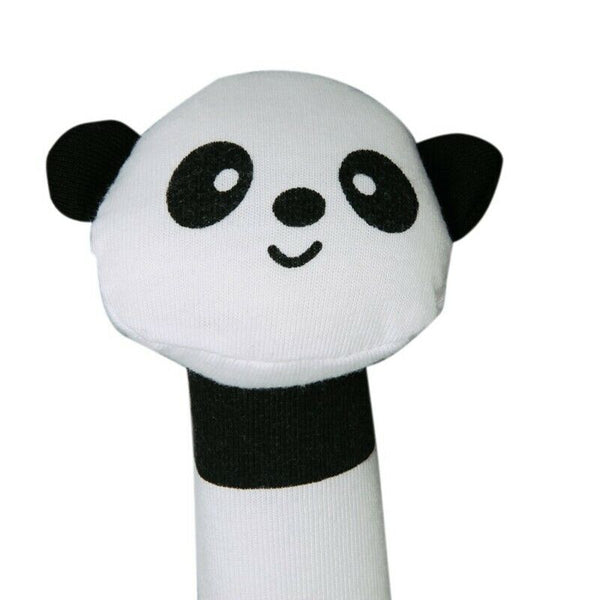 shape Panda Fabric squealing sound bar Baby play toys