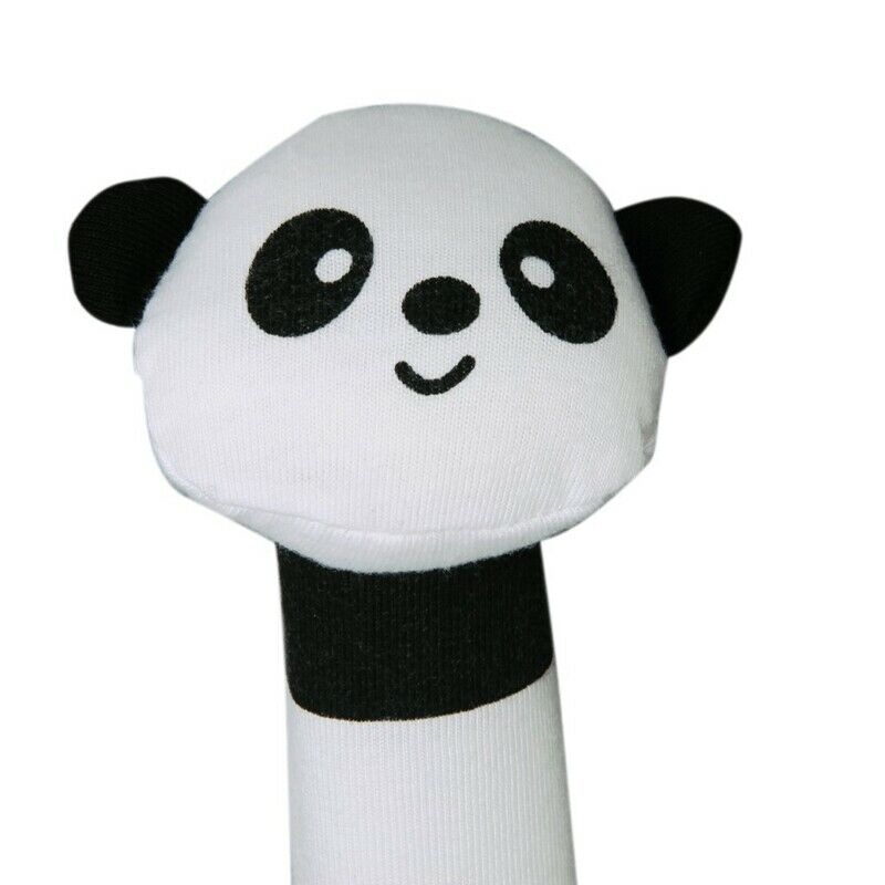 shape Panda Fabric squealing sound bar Baby play toys