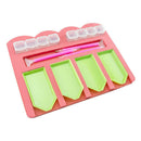 Art 4 Grids Diamond Painting Tray Holder Drill Pens Accessories Organizer Craft