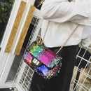Shining Sequins Shoulder Bags Women Messenger Chain Party Crossbody Handbag