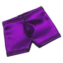 1/6 Scale Male Artificial Leather Shorts Purple & Golden for 12'' Hot Toys