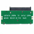 1.8inch 7+9 16Pin Mini Sata To 2.5inch 22Pin Sata Card Converter Adapter 5V E5J5