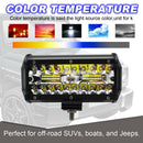 Great Performance Car 7inch LED Work Light Bar Spot Flood Driving 4WD