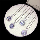 Fashion Chunky Statement Charm Pendant Chain Crystal Jewelry Choker Necklace