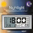 Digital Alarm Clocks, Non Ticking Battery Operated, Desk Clock Simple Alarm