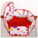 New Children Kid Ocean Ball Pit Pool Game Play Tent W/ Ball Hoop In/Outdoor