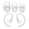 20x Silicone Earbuds Ear Hooks Tips for Plantronics M90 M180 M925 M166 M50