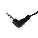 Black 3.5mm Jack Plug Mini Clip-On Microphone Mic with Tie Collar Shirt Clip