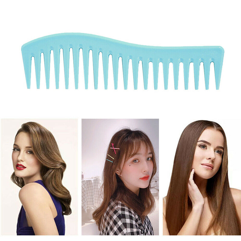 Hairdressing Comb Hair Styling Hand Grip Comb Hair Salon Tools (Green) A