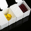 7 Grids 7 Days Weekly Pill Box Seal Tablet Medicine Organizer with Braille